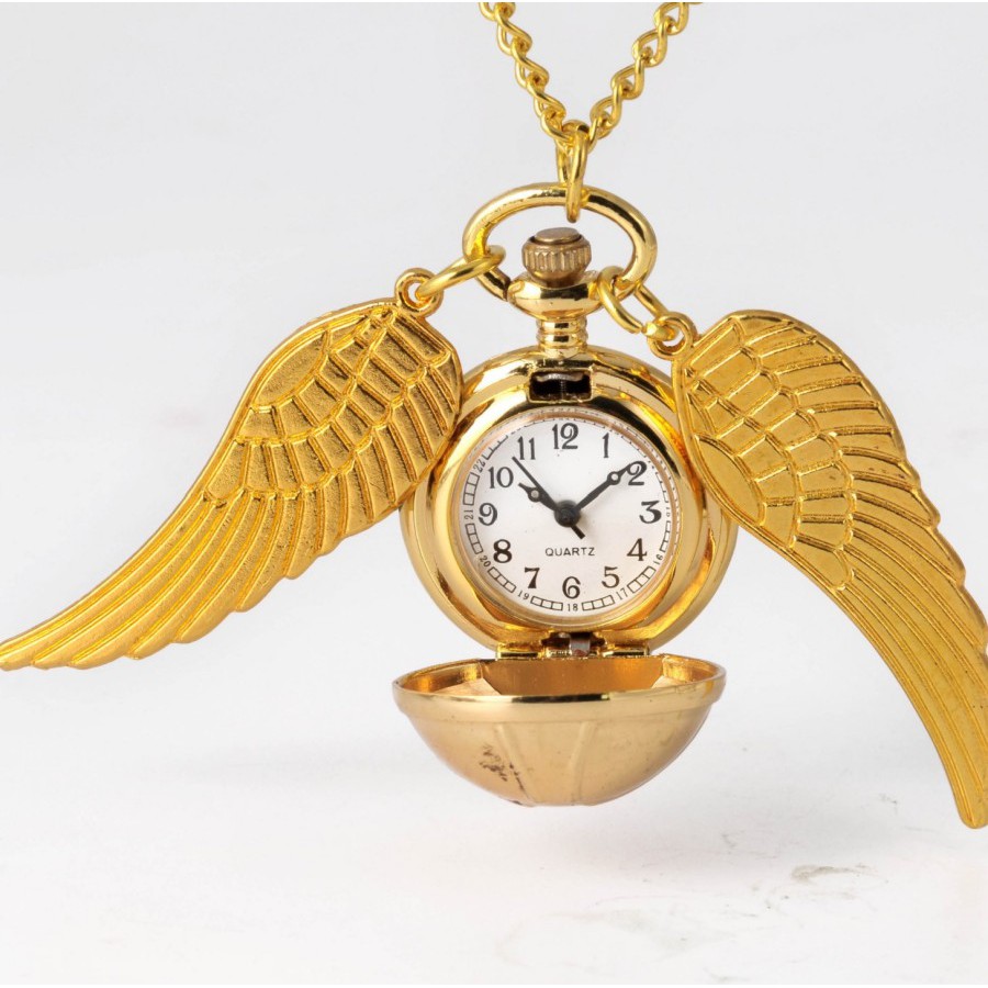 GSPW golden snitch harpot harry bola ball necklace watch jam saku kalu