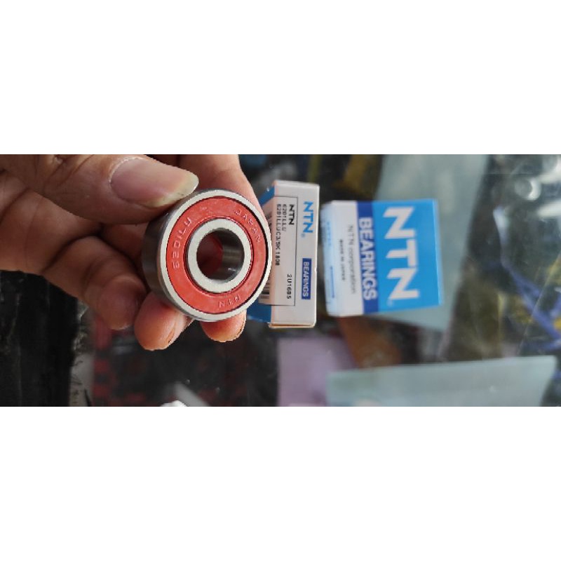 LAHER BEARING 6201 NTN JAPAN RODA DEPAN BEAT VARIO SCOPY KARISMA SUPRA X 125 PCX REVO BLADE