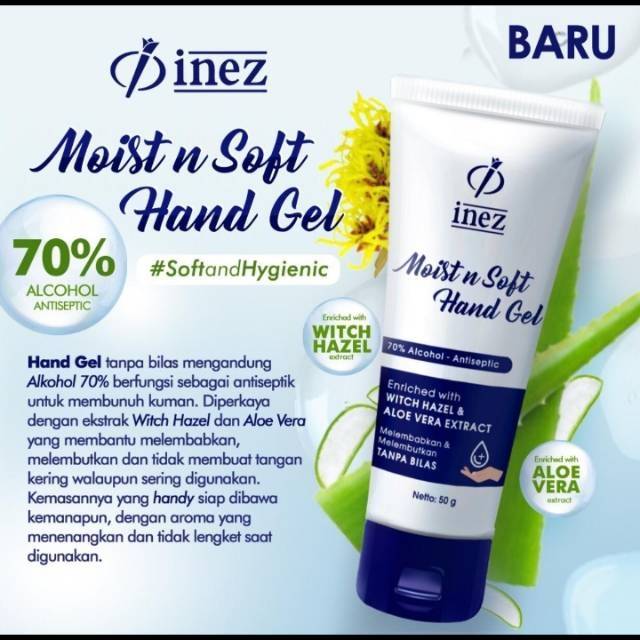 Handsanitizer Inez/Inez Moist n Soft Hand Gel