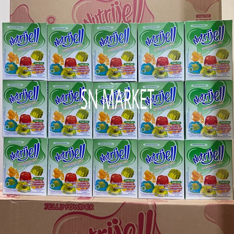 

Nutrijell Melon 15gr PER BOX (12 PCS)