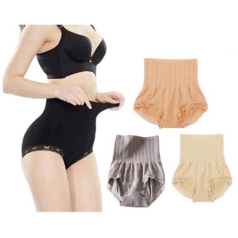 CELANA SEMI KORSET PELANGSING PERUT MUNAFIE SLIMMING PANTS ORIGINAL