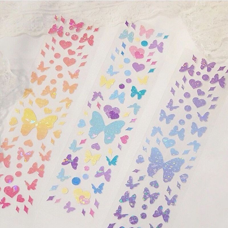 

Sticker Confetty foto deco Kupu-kupu [G-000023]