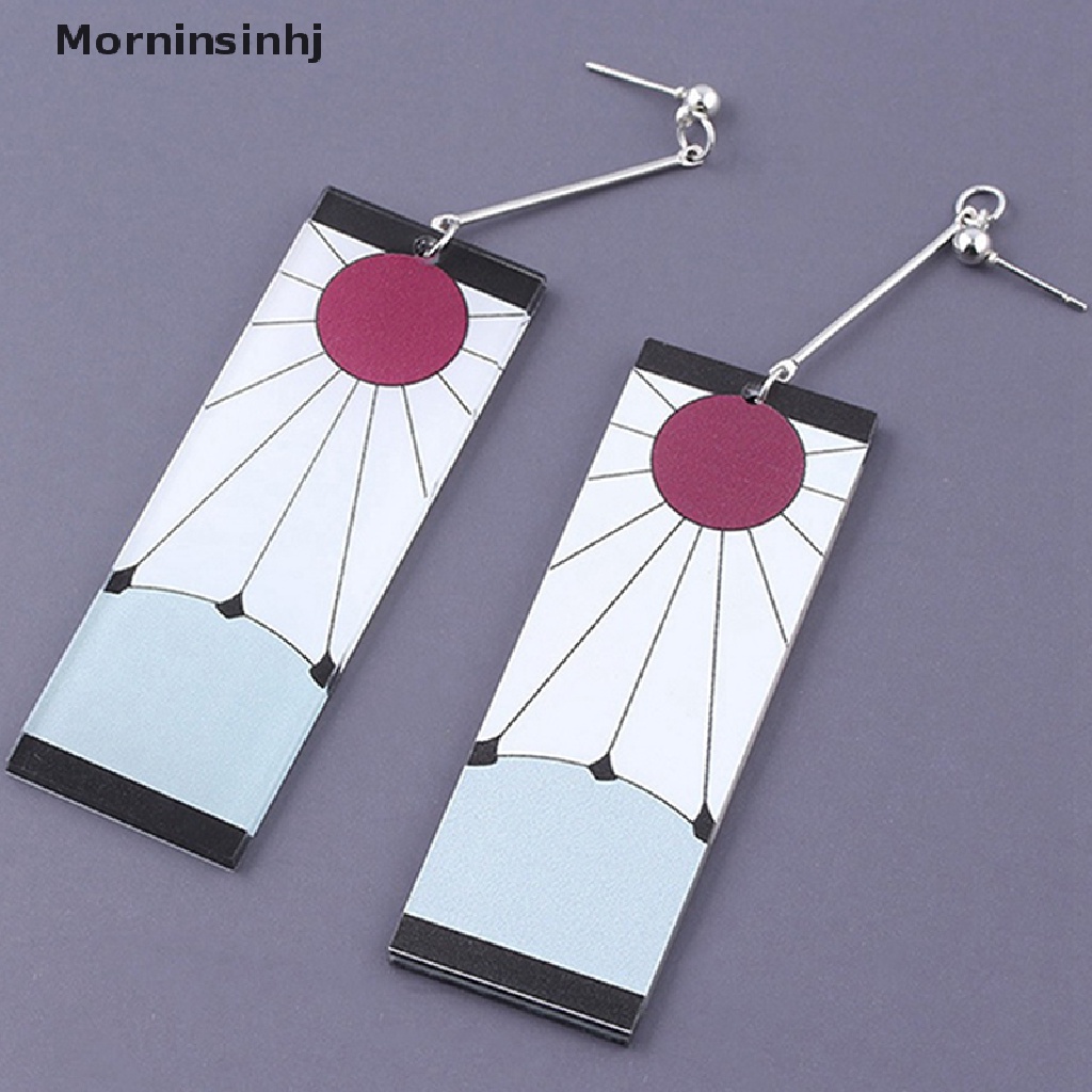 Mornin Anting Tetes Terompet Anime Akrilik Demon Slayer Blade of Ghost Earings id