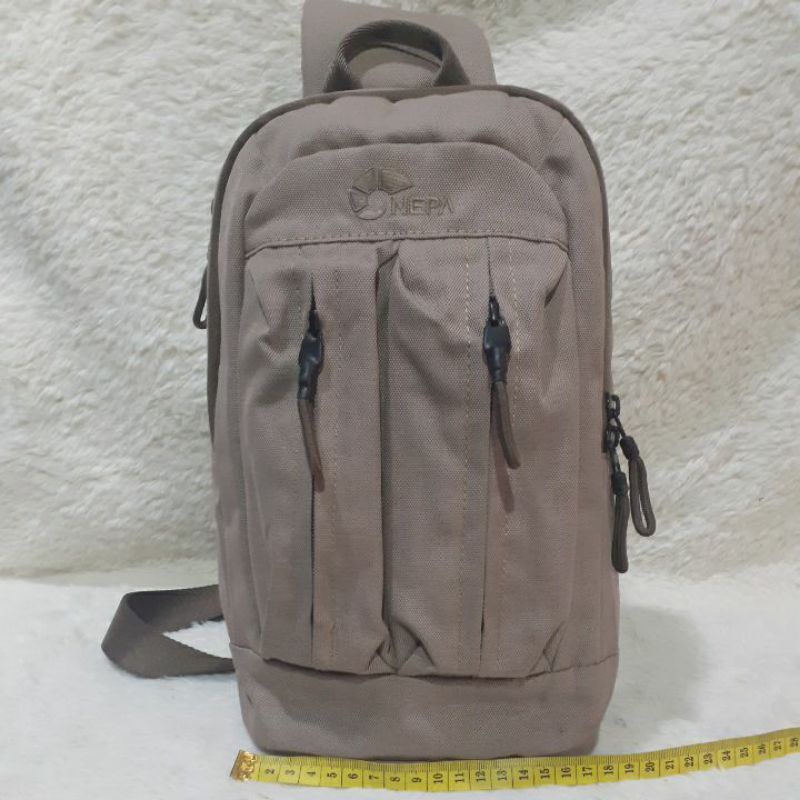 Tas Sling Second / Preloved / NEPA Cross Body Cokelat / Bekas