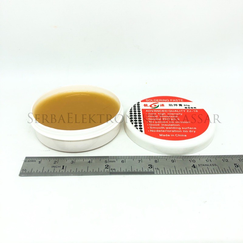 Pasta Solder / Soldering Paste / Minyak Solder ZJ-18 50gram