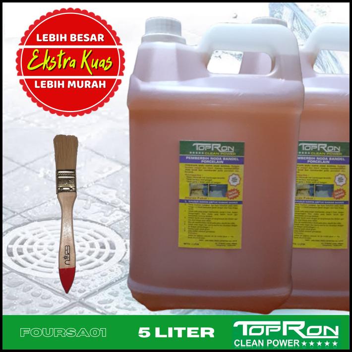 Jual Topron Pembersih Kerak Keramik Kamar Mandi 5 Liter Shopee Indonesia