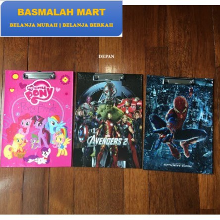 

Termurah Papan jalan /ujian/ clipboard F4 ANAK KARAKTER