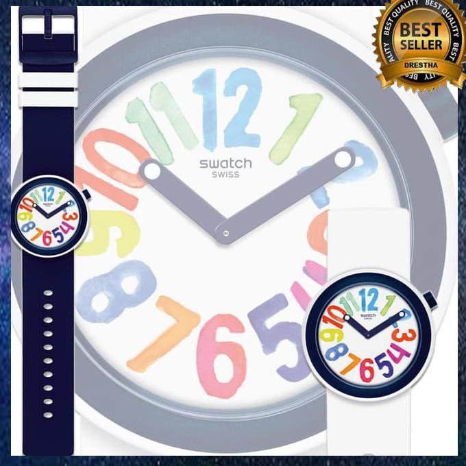 SWATCH POP PNW107 POPNUMBER ORIGINAL GARANSI RESMI SWATCH 2 TAHUN JA3583 PREM