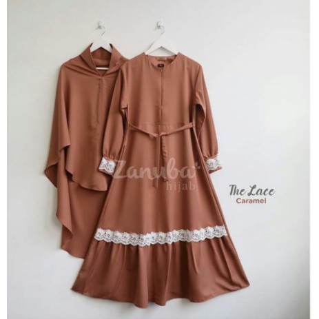 gamis syari cantik terbaru simple gamis syari lebaran 2020 promo murah bahan wolfice