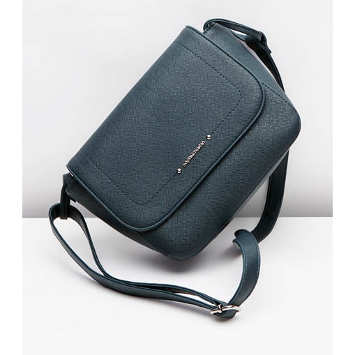 TAS SOPHIE MARTIN SELEMPANG BIRU NAVY KULIT FIXIE NAVY 