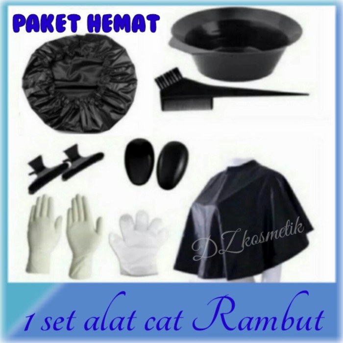 alat cat rambut 1 set