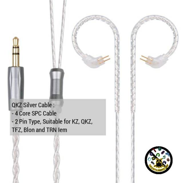 Kabel Upgrade earphone QKZ, TRN, KZ dan TFZ