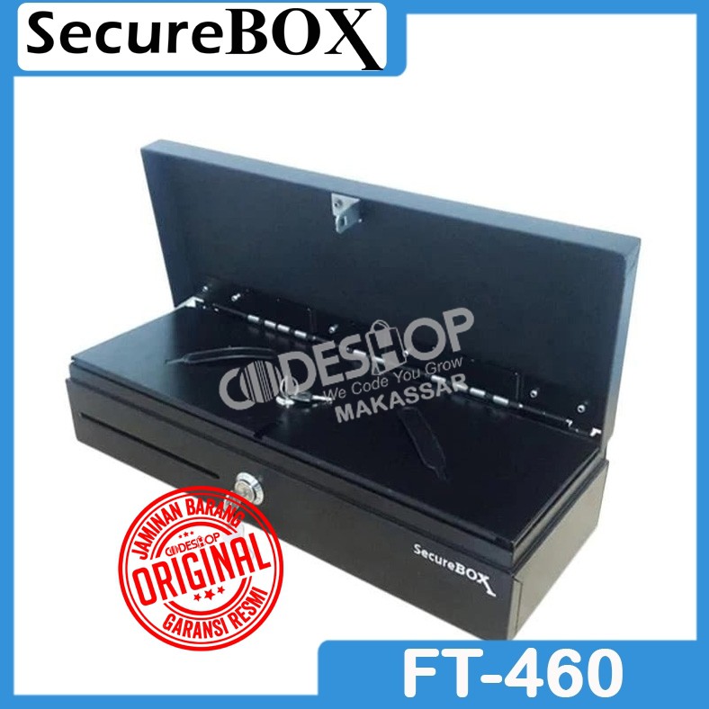 CASH DRAWER - FLIP TOP - SECUREBOX FT460 - SECURE BOX FT 460 RJ11