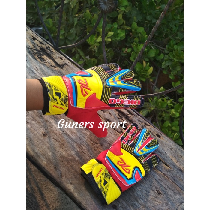 (( COD )) Sarung tangan kiper Diego no tulang sarung tangan kiper anak anak ( TERLENGKAP )