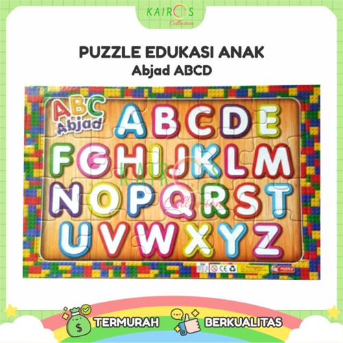 Puzzle Belajar Anak Edukasi Aneka Motif