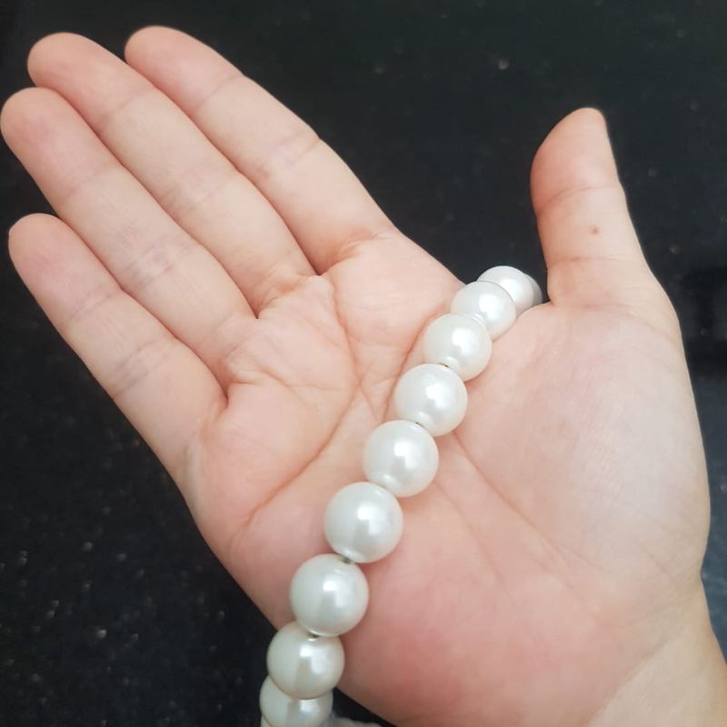 Tali Rantai Mutiara Cantik Pearl Bag Strap Aksesoris Tas Wanita