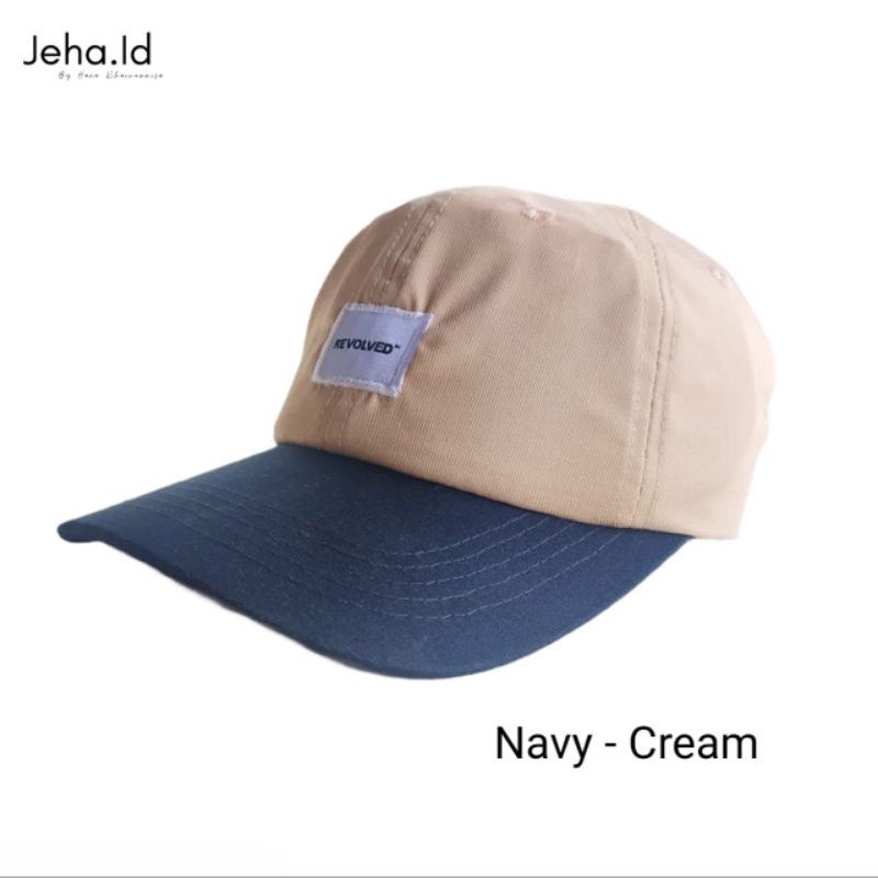 topi polo caps original revolved pria