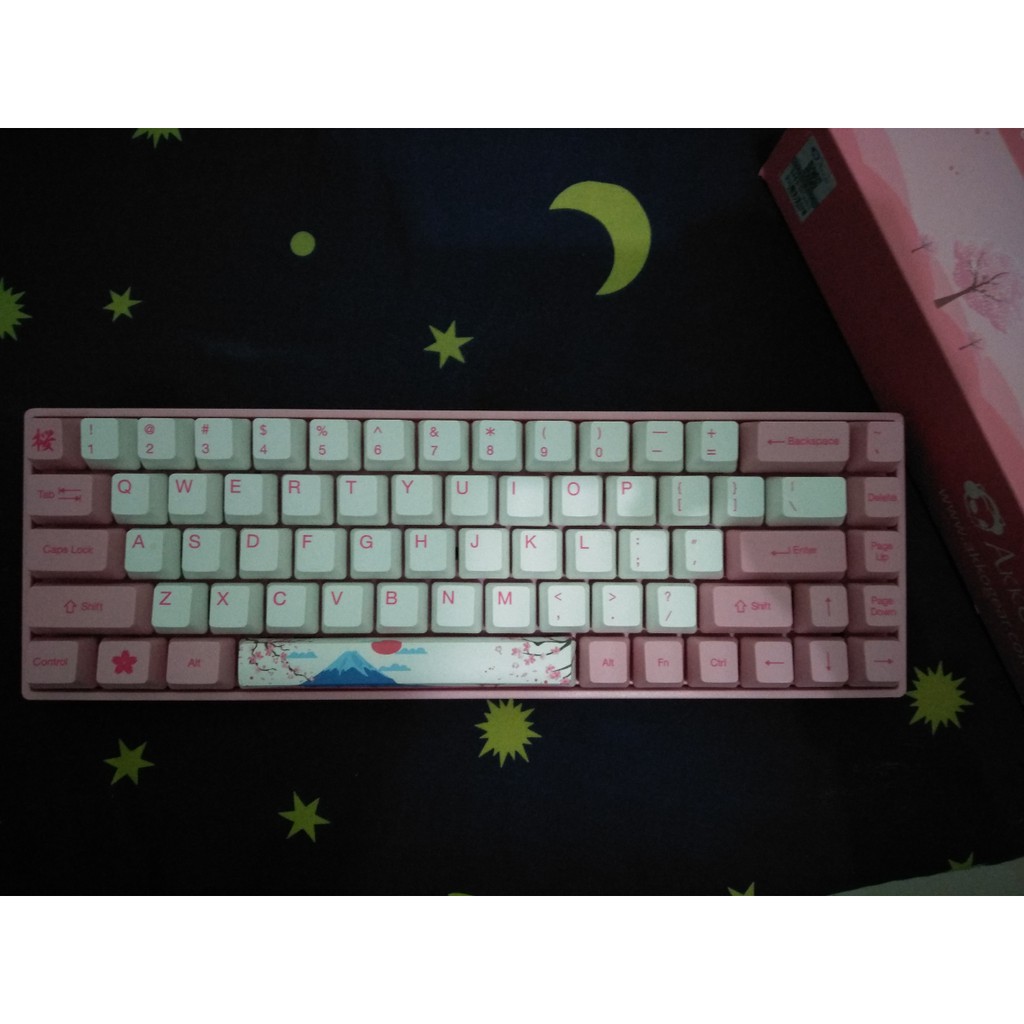 Mechanical Keyboard AKKO 3068 WorldTour-Tokyo series [WIRED/KABEL ONLY bukan bluetooth]