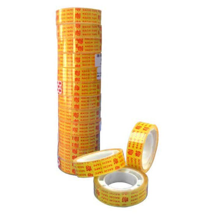 Lakban Isolasi Selotip  Tape Nachi Kecil 12 mm x 10 yard 