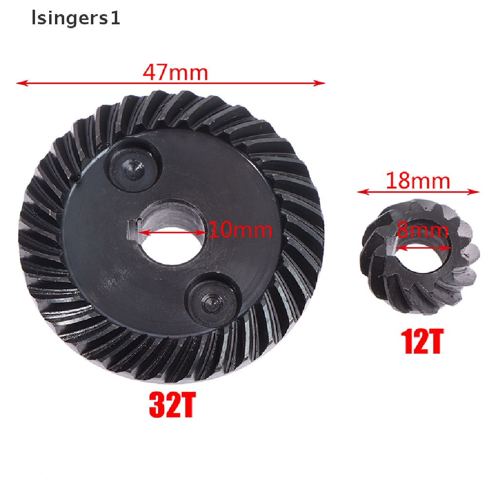 (lsingers1) Set Roda Gigi Bevel Spiral Bahan Metal Untuk Makita 9523 Angle Sander