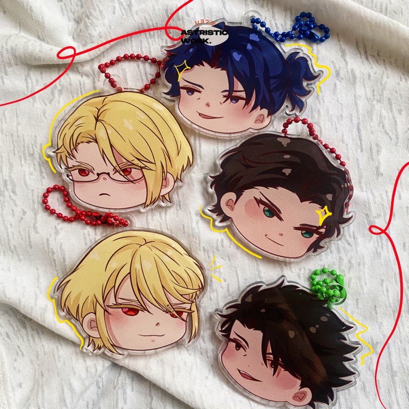 [ LAST STOCK ] Moriarty the Patriot Keychain — astristicwork.shop