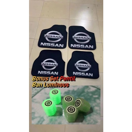 Keset / Karpet Mobil Universal Build Premium Quality 1 set 4pcs + BONUS pentil ban lumious premium valve cap