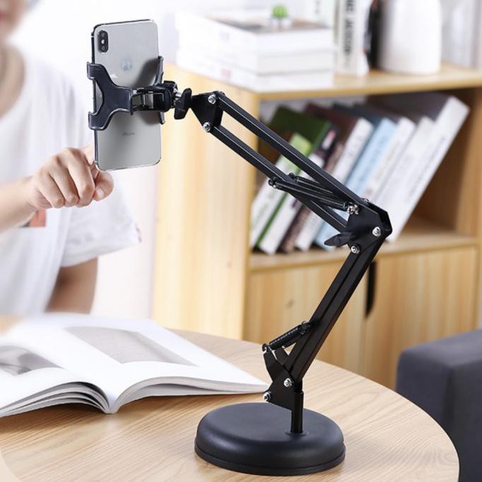 S77 Holder Meja Stand liftable phone holder 360 Lazypod hp bracket