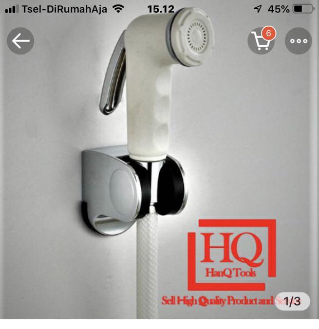 Hand Shower Spa Kepala Originaldengan Saringan Kamar Mandi Filter Aerator Bath Up Mineral Ion Air