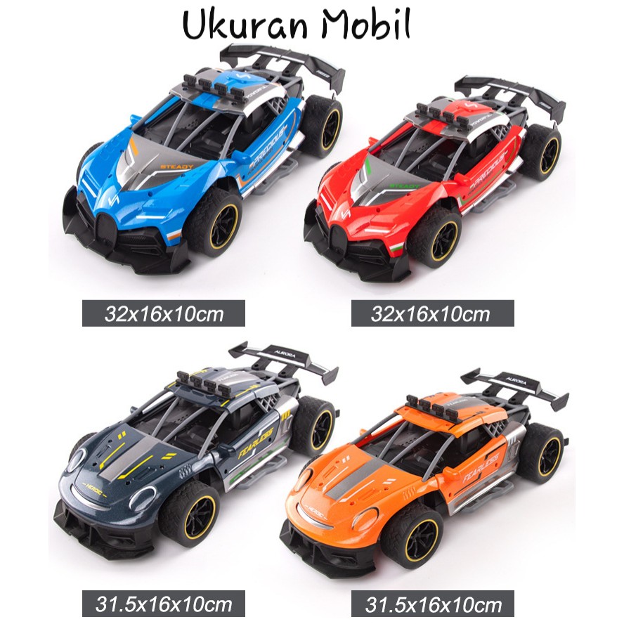 [JUALSEMUA18]Super Sport Car RC Turbo Nos / Mobil Remote Super Cepat Knalpot Berlampu Dan Berasap