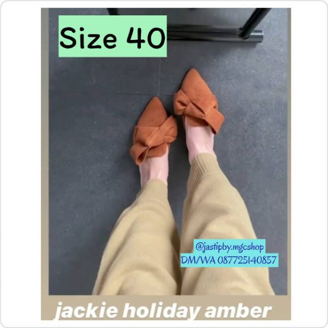 ITTAHERL Jackie Holiday Amber 38 40 41