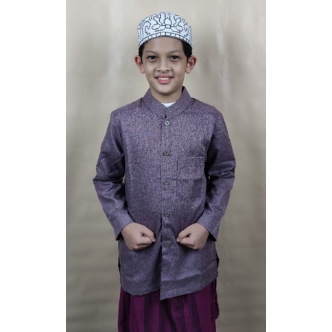 baju koko anak haibah anak model ammu faza jubah anak koko ammu anak