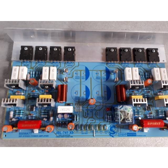 POWER AMPLIFIER STEREO JBL-741 X6