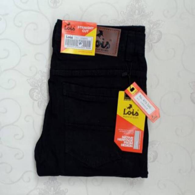 Celana Lois original || Lois Jeans Hitam