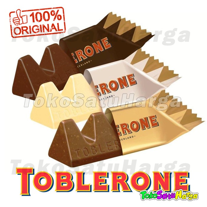 Coklat Toblerone Tiny Mini Milk Chocolate Switzerland Premium 1 pcs