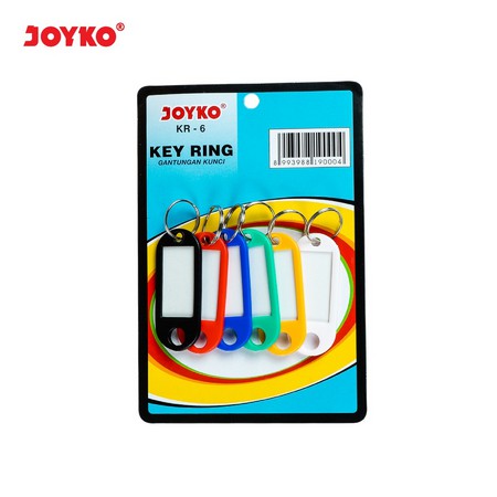 JOYKO - KEY RING GANTUNGAN KUNCI LABEL KUNCI BESI PANAH TUSUK / PAKU POLOS