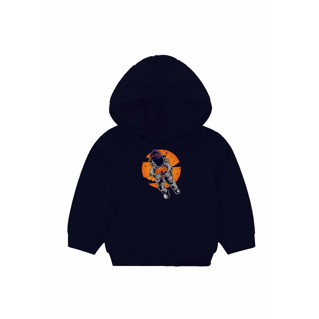 Hoodie Astronot Anak Fleece Pakaian Anak