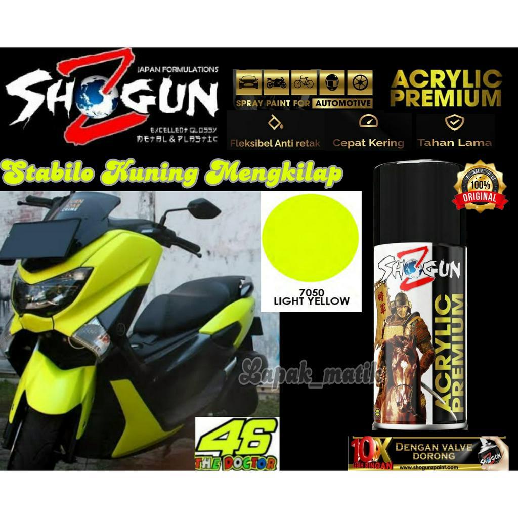 Pilok SHOGUN Z STABILO KUNING MENGKILAP LIGHT YELLOW 7050 300ML