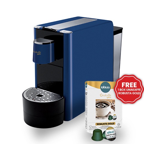 

B1G1 Unakaffe System Ventura XS200 Blue - Free Capsule Robusta Fbox