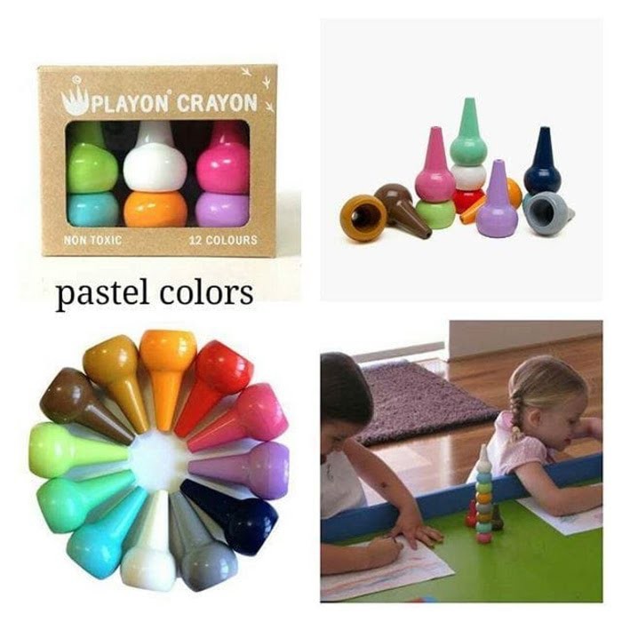 

PLAYON CRAYON PASTEL COLORS 12PCS