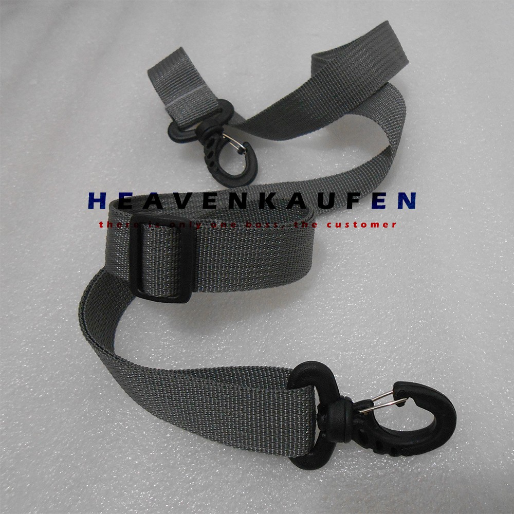 Strap Tas Pria / Tali Selempang Slempang Selempangan Tas Pria Lebar 2,5 cm Abu - Abu