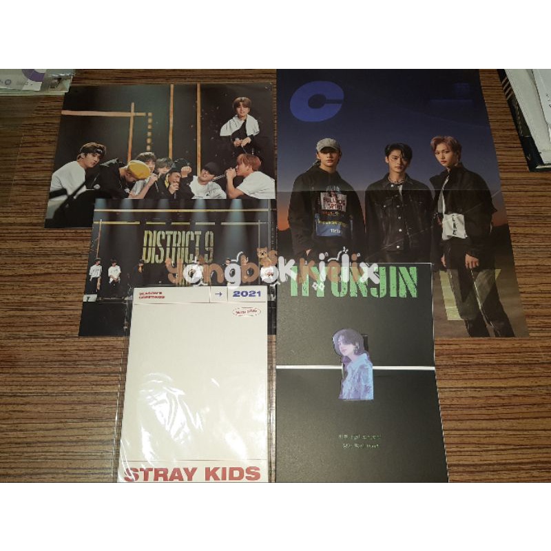 stray kids skz mini poster minpos postcard dvd bluray d9 district9 levanter dance racha noeasy popup