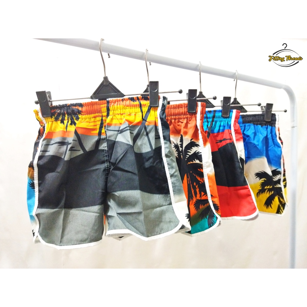 Celana Pantai Hawai Anak Remaja Dewasa / Celana Kolor Motif / Celana Pendek Boxer Harian / Celana Bali