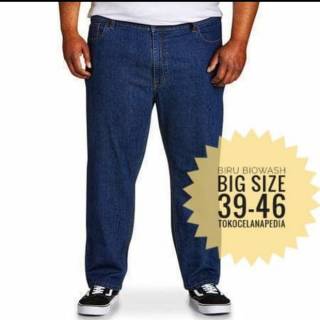 SKSTORS CELANA  JEANS  PRIA BIG SIZE 39 46 Shopee Indonesia