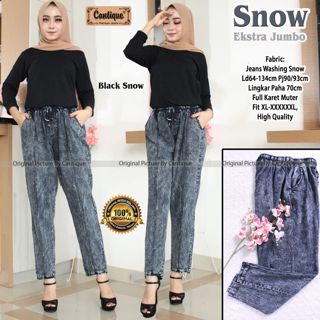 snow jeans extra jumbo pant by cantique