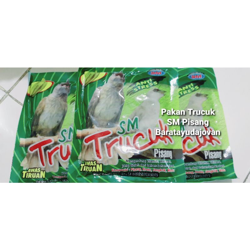 Pakan Burung Trucuk SM TRUCUK PISANG PAKAN BURUNG BERKICAU