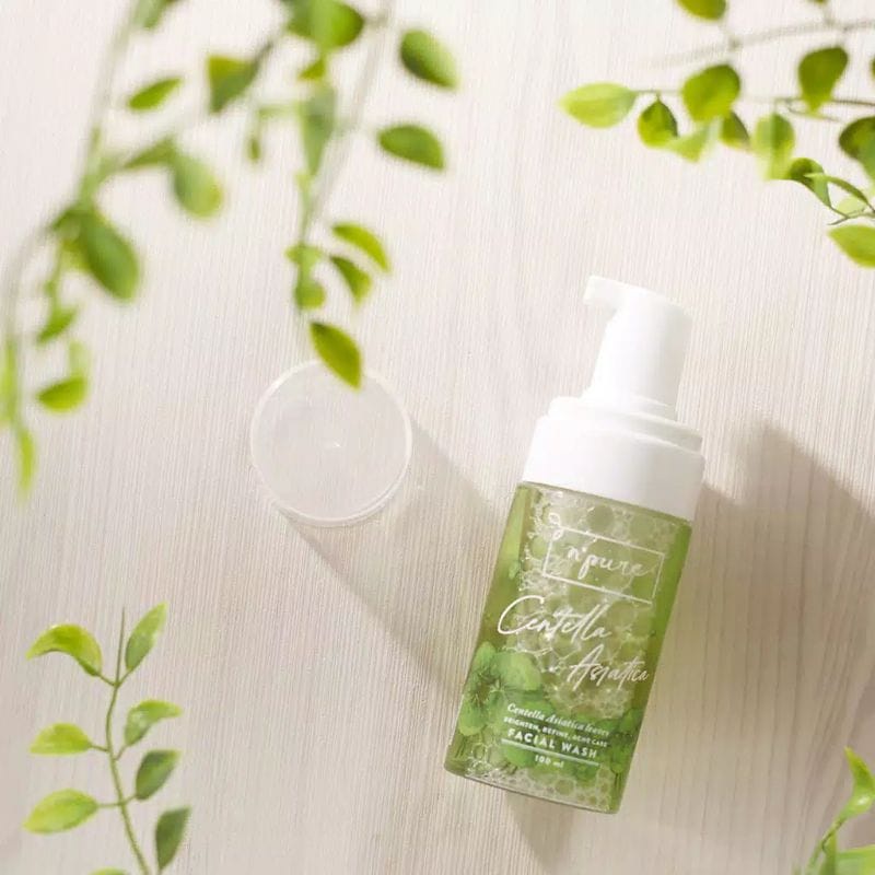 NPURE FACE WASH 100ML CENTELLA ASIATICA CLEANSER WAJAH KOSMETIK