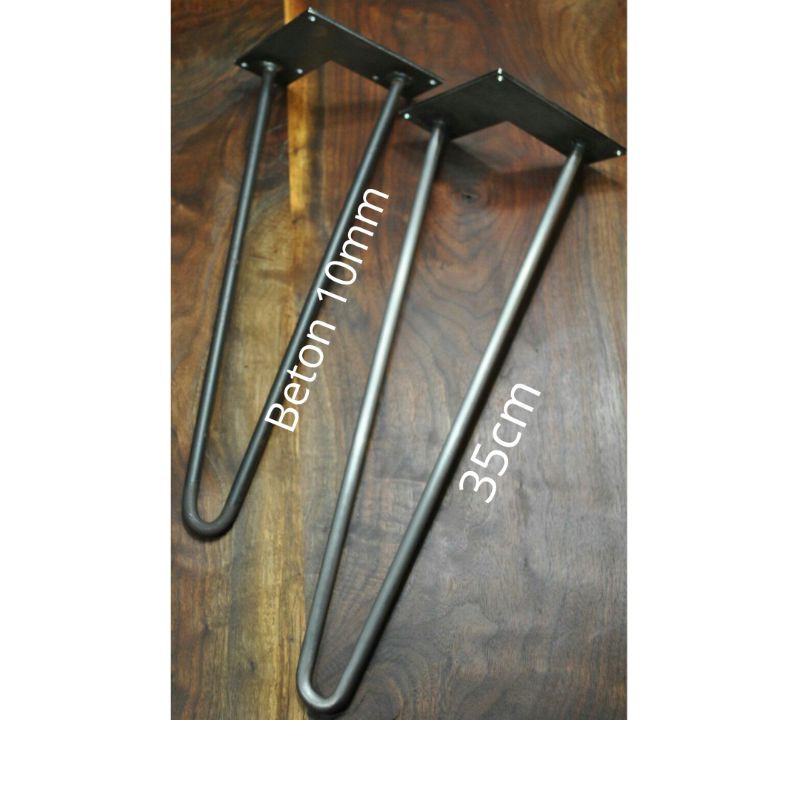Hairpin legs besi beton kaki meja besi