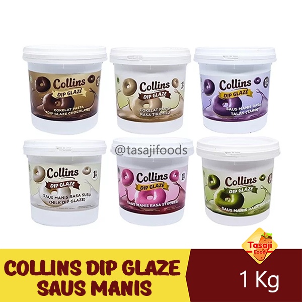 Collins Dip Glaze Kemasan 1 Kg