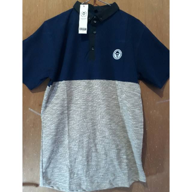 Polo shirt kaos kerah cowok merk urgan asli