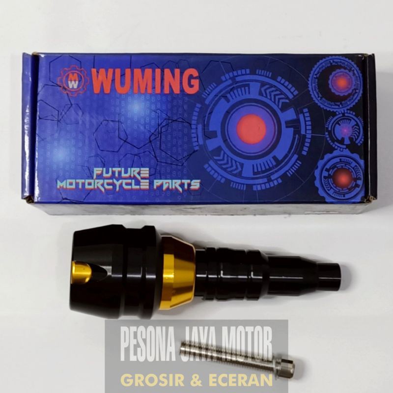 Jalu Knalpot Full Cnc Wuming SATUAN Universal Nmax,Nmax New,Aerox,Lexi,Xmax,Pcx,Adv,Vario Dll